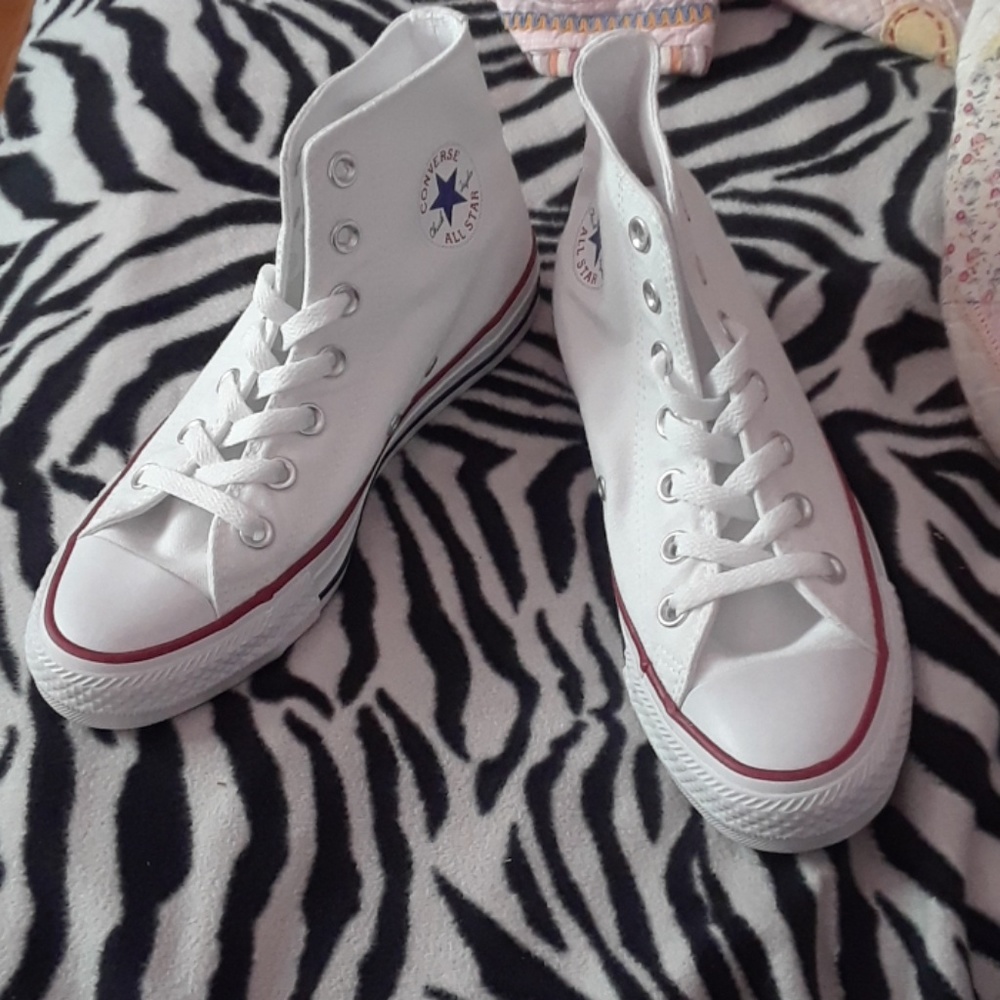 White High Tops Converse